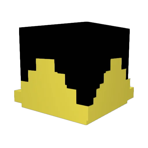tundp Minecraft avatar head, 3D render
