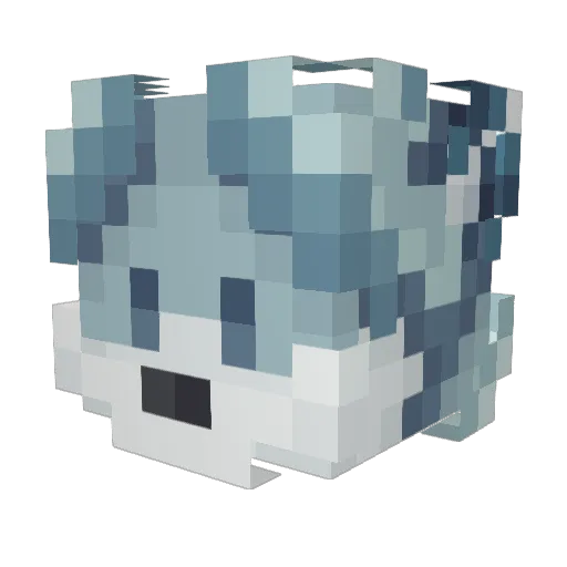 tundra333 Minecraft avatar head, 3D render