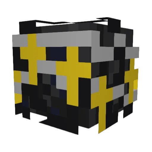 tunnelratgd Minecraft avatar head, 3D render
