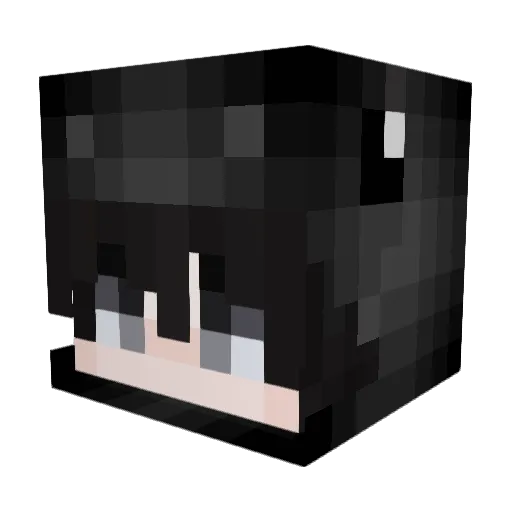 tuotanppt Minecraft avatar head, 3D render