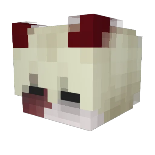 turagentik Minecraft avatar head, 3D render