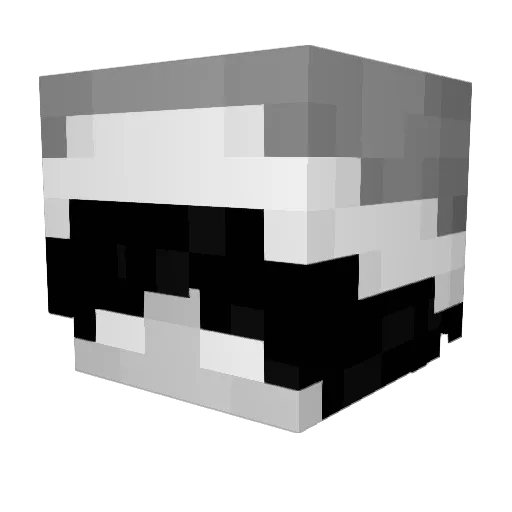 turayeat Minecraft avatar head, 3D render