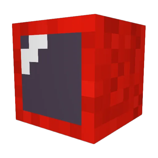 turbo7_ Minecraft avatar head, 3D render