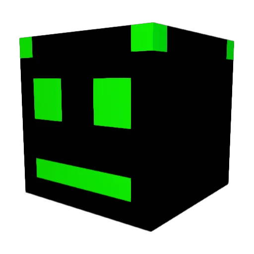 turbohoe Minecraft avatar head, 3D render