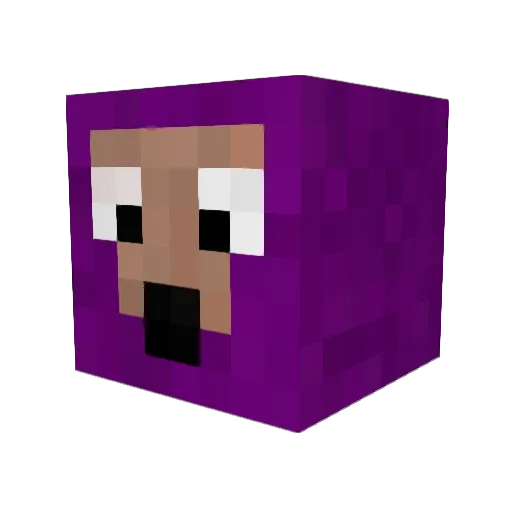 turboman18 Minecraft avatar head, 3D render