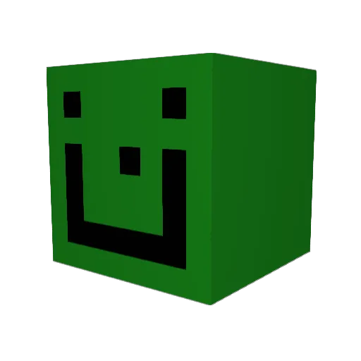 turcopredatore Minecraft avatar head, 3D render
