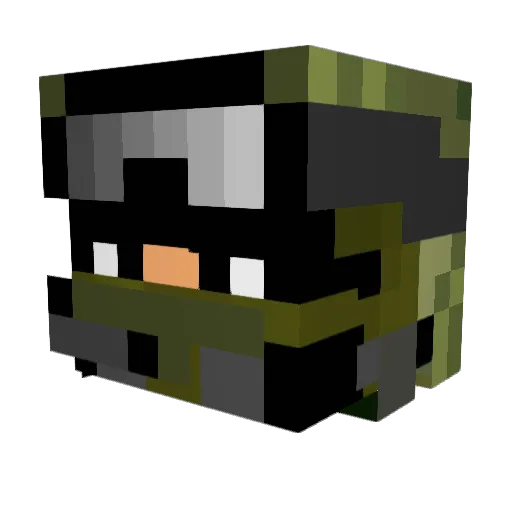 turdeater6 Minecraft avatar head, 3D render
