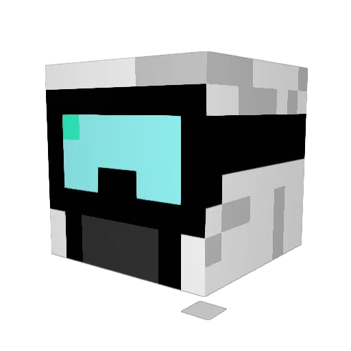 turin16Y Minecraft avatar head, 3D render