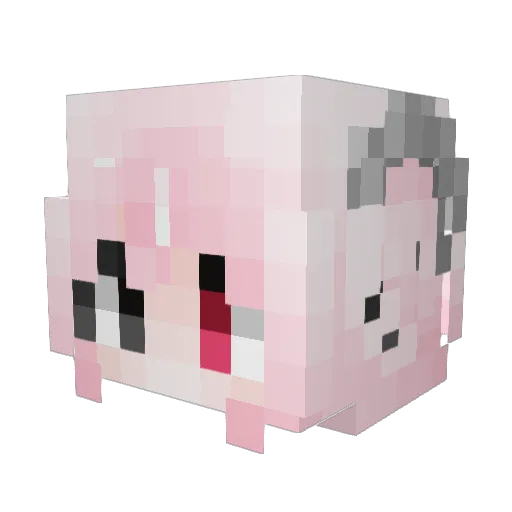 turk1c Minecraft avatar head, 3D render