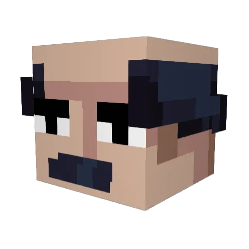 turkey_dinner79 Minecraft avatar head, 3D render