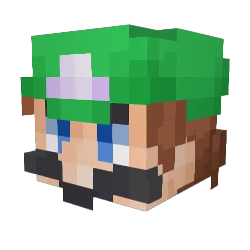 turkish7960 Minecraft avatar head, 3D render