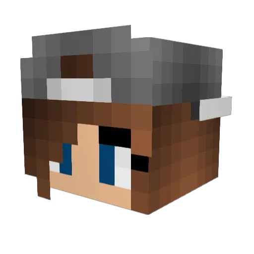 turkishman4x4 Minecraft avatar head, 3D render