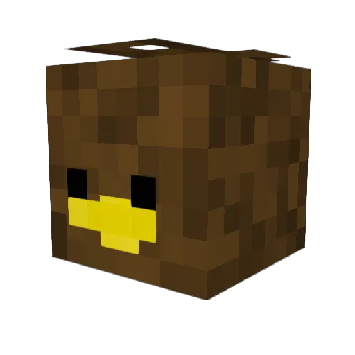 turkyman700 Minecraft avatar head, 3D render