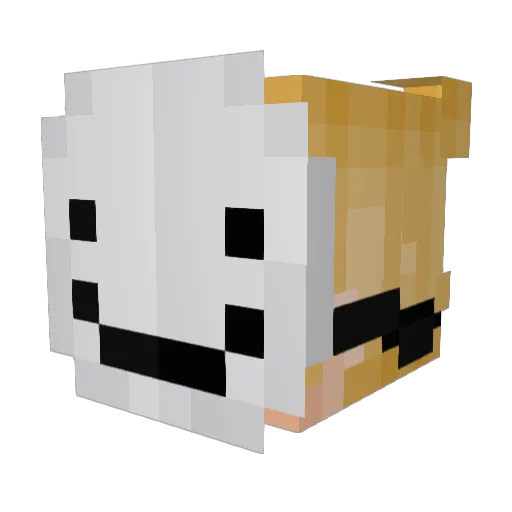 turmfalk01 Minecraft avatar head, 3D render