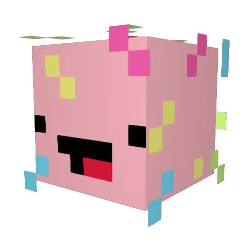 turnerEturnal Minecraft avatar head, 3D render