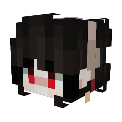 turnipbread Minecraft avatar head, 3D render