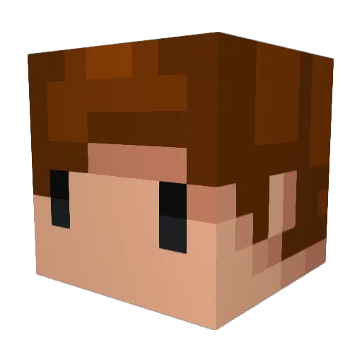 turnster98 Minecraft avatar head, 3D render