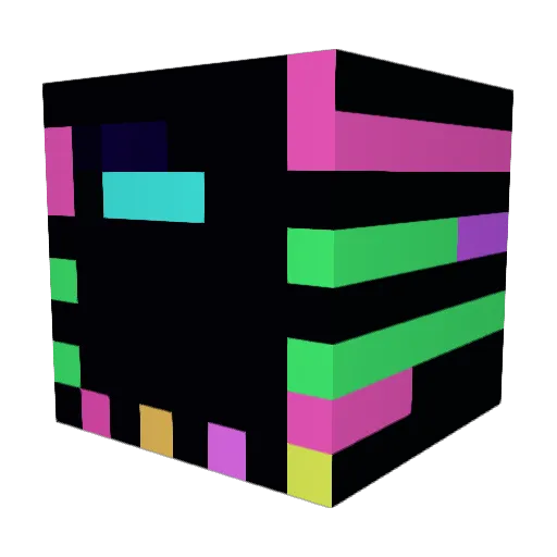 turtleg324 Minecraft avatar head, 3D render