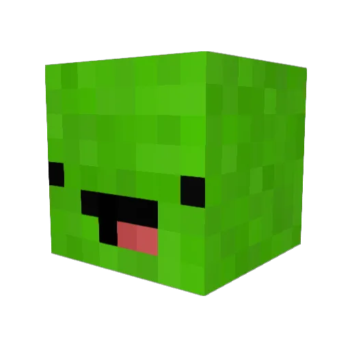 turtlemaster610 Minecraft avatar head, 3D render