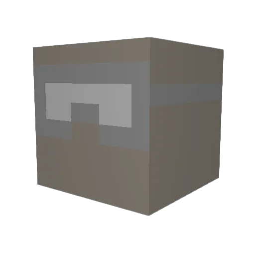 turtlewizard88 Minecraft avatar head, 3D render