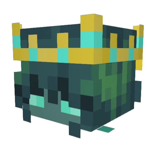 turtlezombeh Minecraft avatar head, 3D render