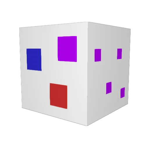 turu0004 Minecraft avatar head, 3D render
