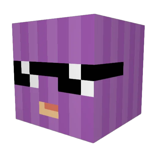 tussiwarrior69 Minecraft avatar head, 3D render
