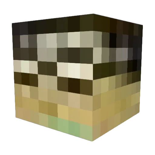 tutio22 Minecraft avatar head, 3D render