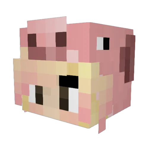 tutis03 Minecraft avatar head, 3D render