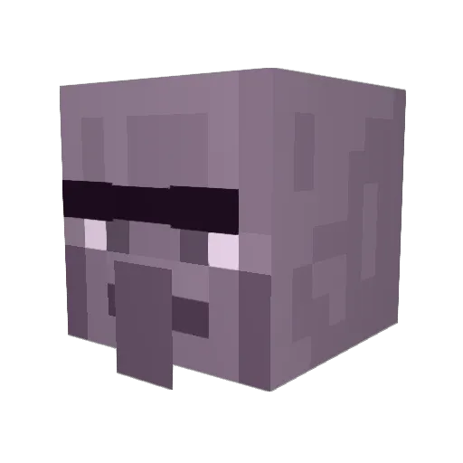 tutur0909 Minecraft avatar head, 3D render