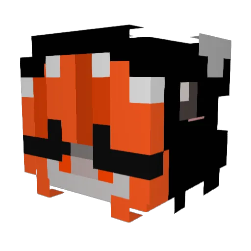 tuturman2 Minecraft avatar head, 3D render