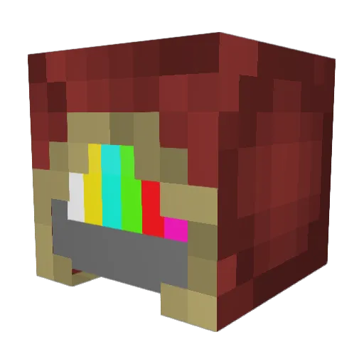 tvman999 Minecraft avatar head, 3D render