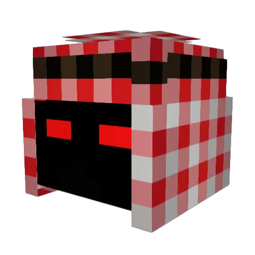 tvoyotch1m Minecraft avatar head, 3D render