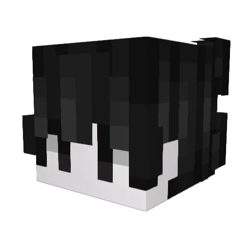 tvssy Minecraft avatar head, 3D render