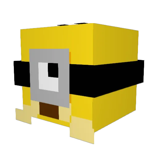 tvvinss Minecraft avatar head, 3D render