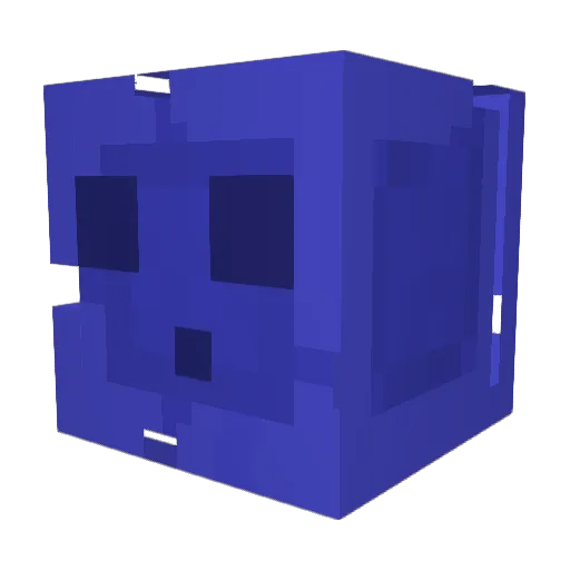 tvxbar Minecraft avatar head, 3D render