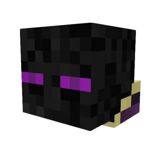 tvyt Minecraft avatar head, 3D render