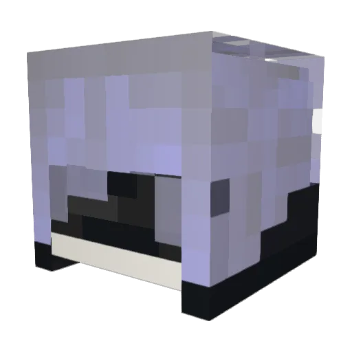 twa8o Minecraft avatar head, 3D render