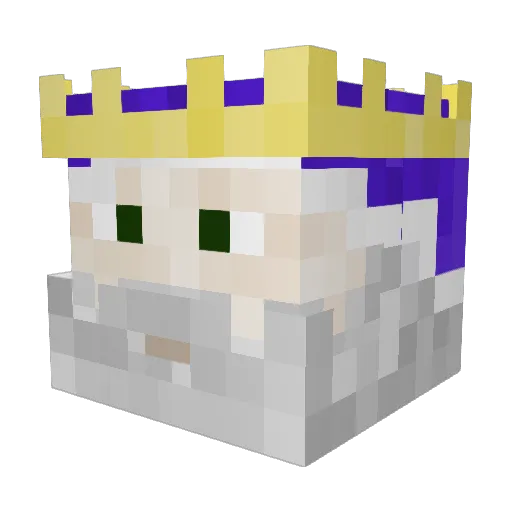 tweetiebug Minecraft avatar head, 3D render