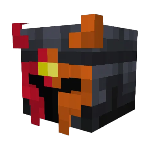 twenty2lites Minecraft avatar head, 3D render
