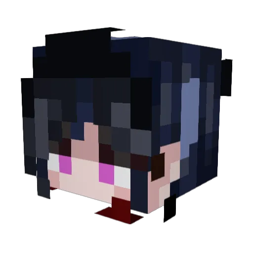 twilite_syndrome Minecraft avatar head, 3D render