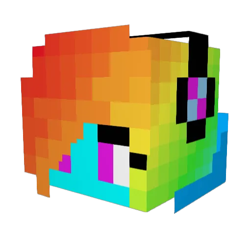 twillis72 Minecraft avatar head, 3D render