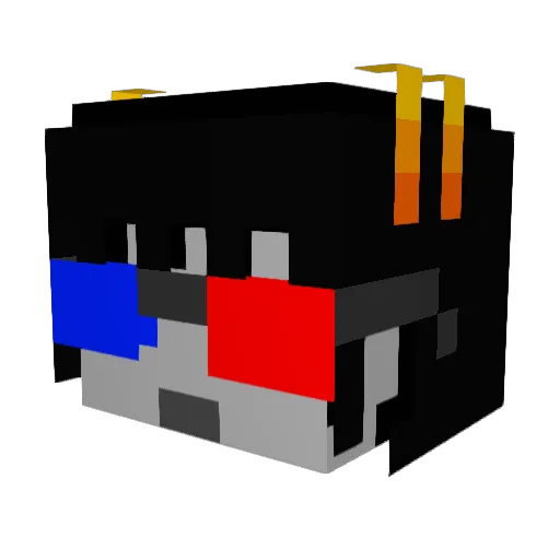 twinkytickles33 Minecraft avatar head, 3D render
