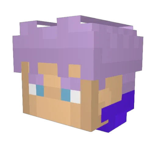 twintowers101 Minecraft avatar head, 3D render
