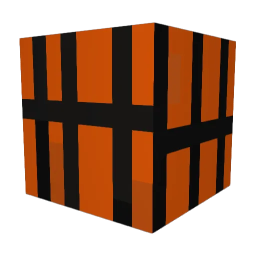 twinwolfbat Minecraft avatar head, 3D render