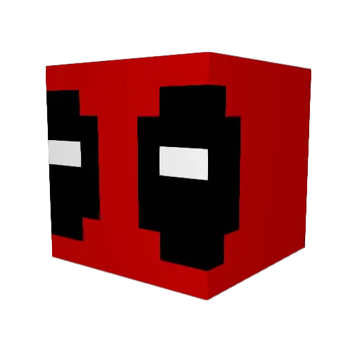 twisterau Minecraft avatar head, 3D render