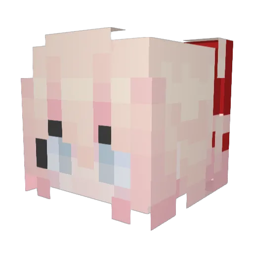 twistik29 Minecraft avatar head, 3D render