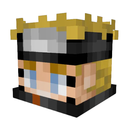 twisty_dude07 Minecraft avatar head, 3D render