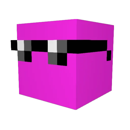 twitchroboaimz Minecraft avatar head, 3D render