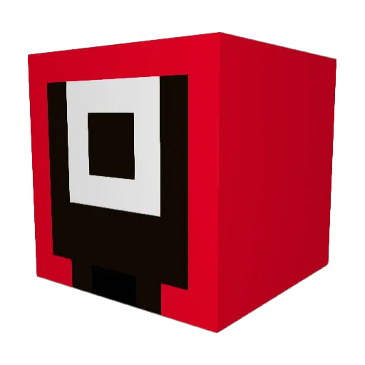 twojastara33 Minecraft avatar head, 3D render